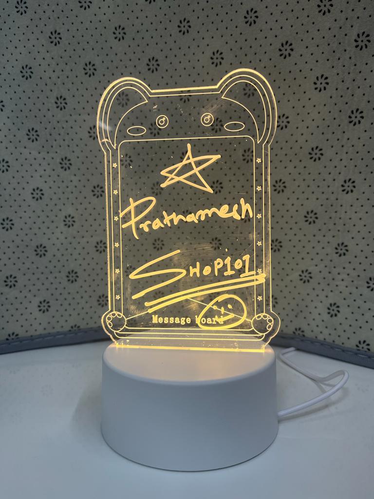 3D Creative Visualization Light Board