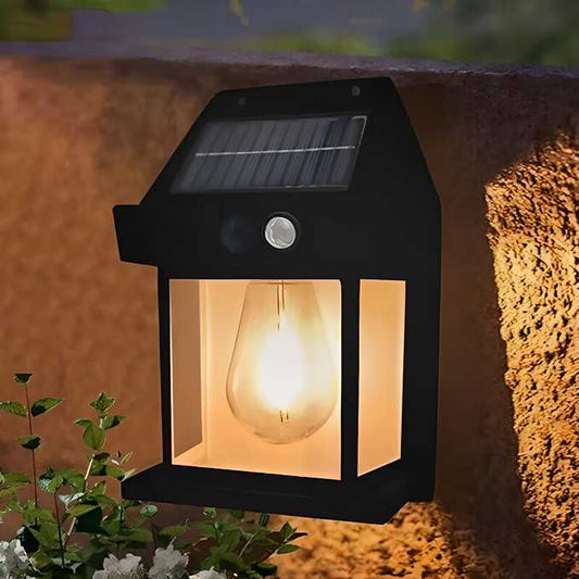 Solar light for outdoor wall