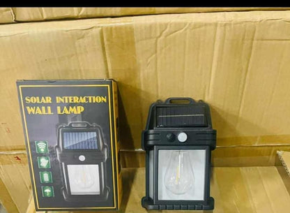 Solar light for outdoor wall