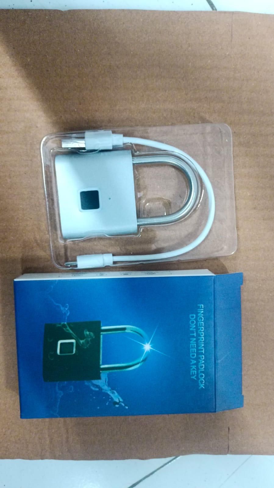 Fingerprint Padlock (Rechargeable)