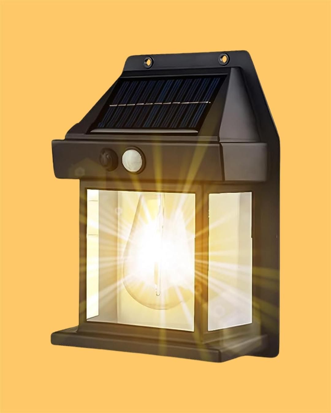 Solar light for outdoor wall